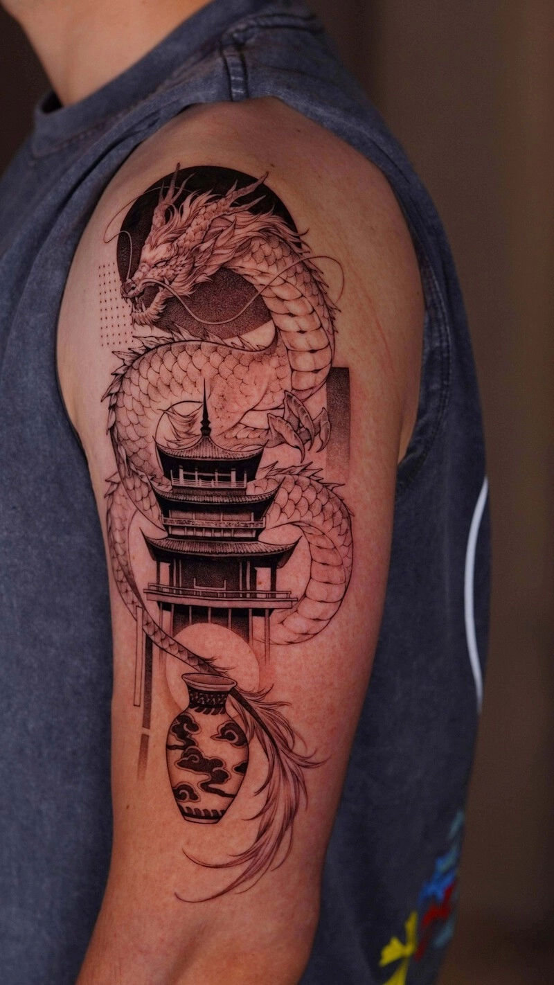 Asian Dragon Drawing and Its Unique Characteristics in Eastern Art