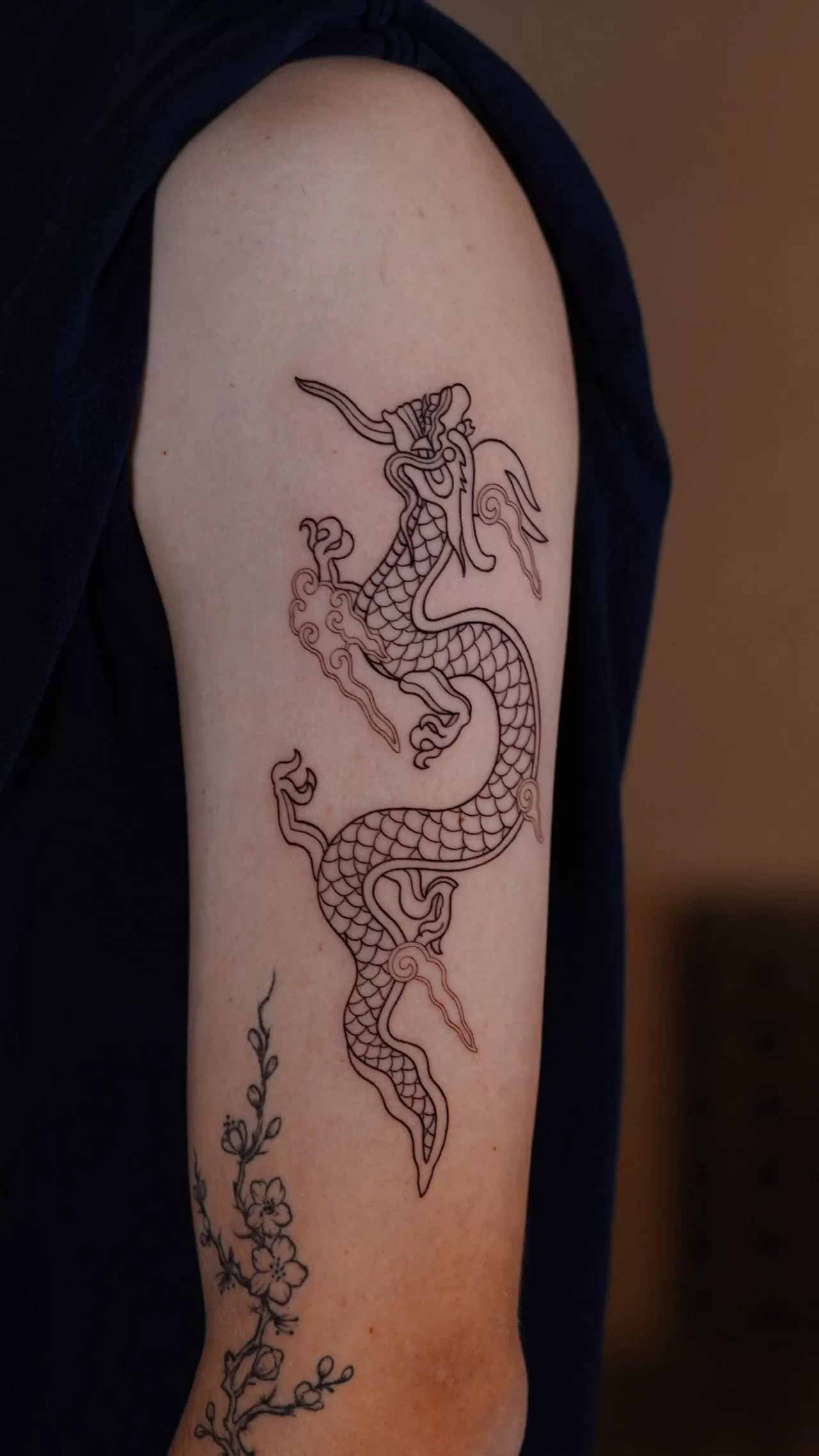 1773399327 Line Work Vietnam Dragon Tattoo 1