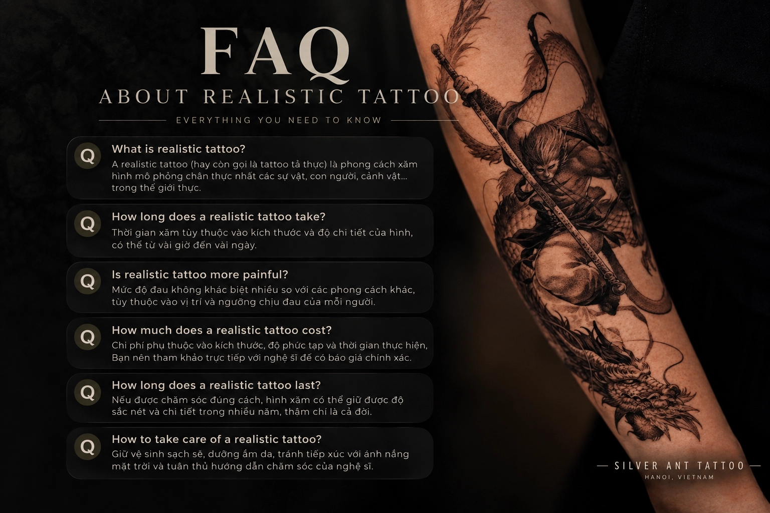 The Ultimate Guide to Realism Tattoos (2026) - Chapter 10 — Frequently Asked Questions About Realism Tattoos